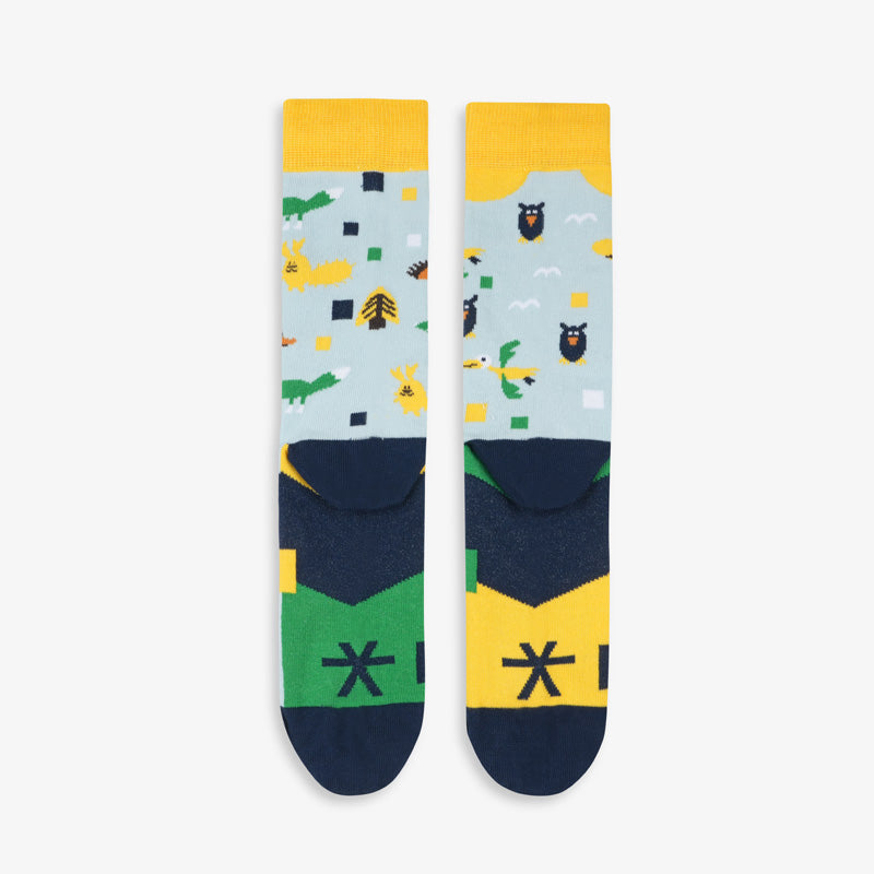 Bunte Socken ANIMALS Adults aus Bio-Baumwolle von Paar Socks