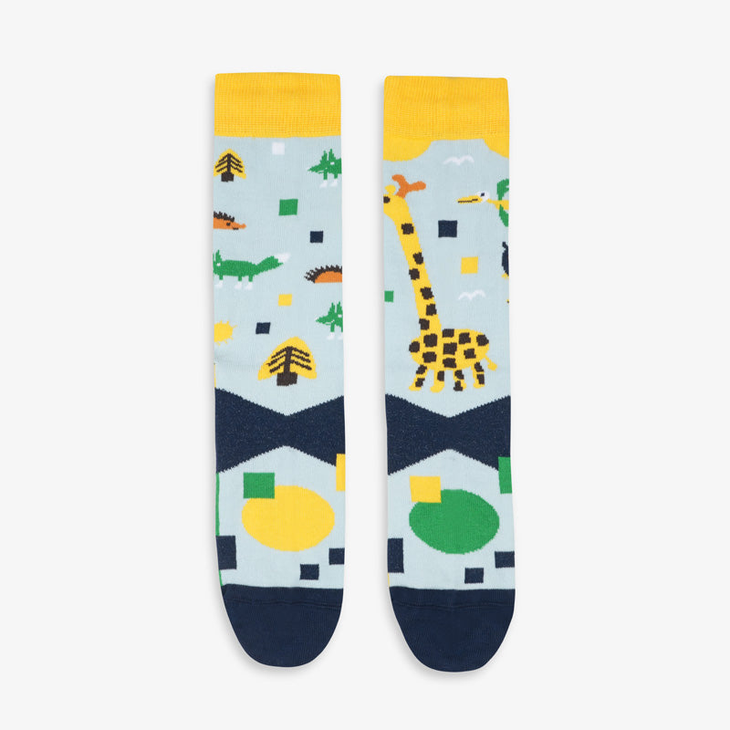 Bunte Socken ANIMALS Adults aus Bio-Baumwolle von Paar Socks