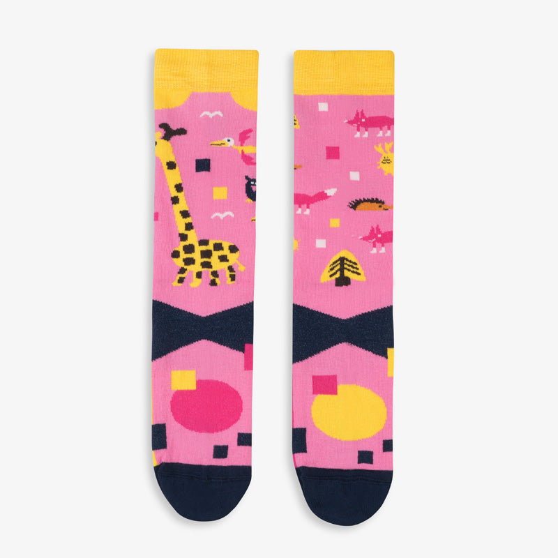 Bunte Socken ANIMALS Adults aus Bio-Baumwolle von Paar Socks