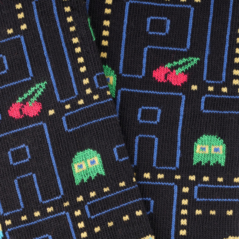 Schwarze Socken PACMAN aus Bio-Baumwolle von Paar Socks