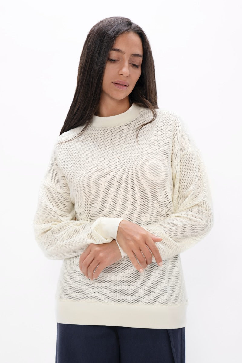 Beige sweater Philly PHL made of Tencel by 1 People