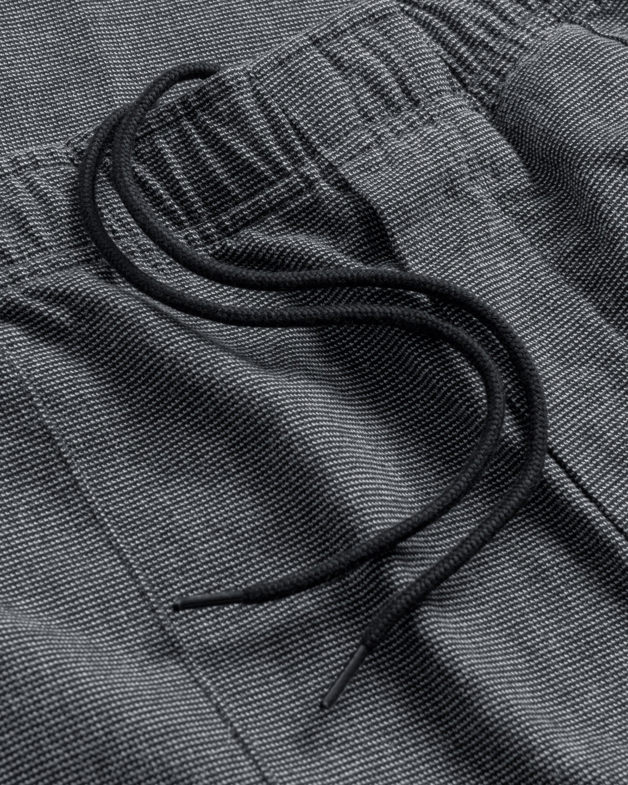 Grau Melange Bundfaltenhose Weit aus Bio-Baumwolle von Rotholz