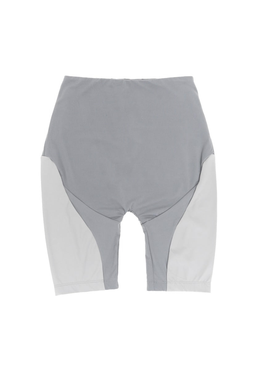 Grey biker shorts Portland PDX made from ECONYL® regenerated nylon by 1 People