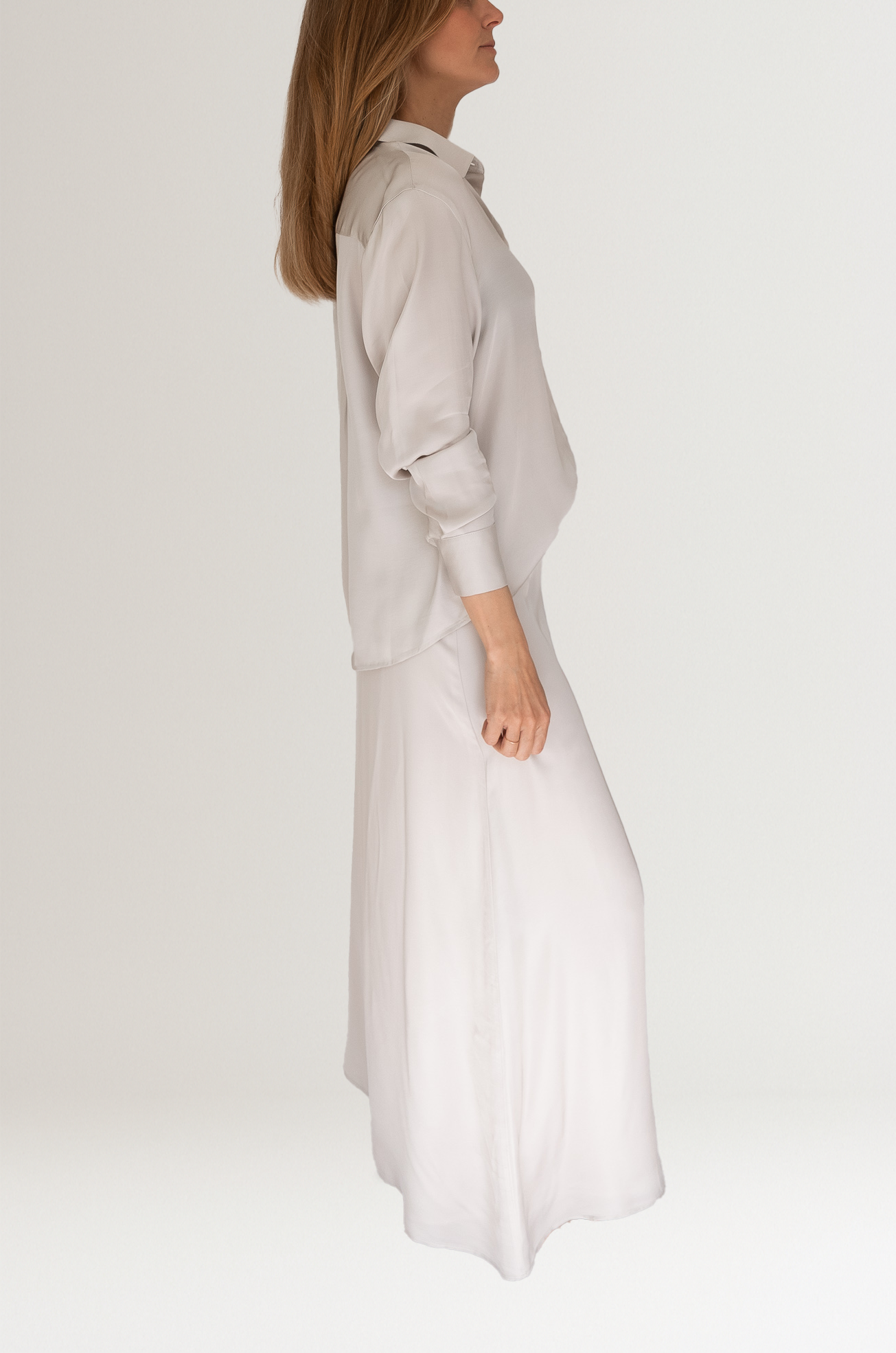 Weisse Bluse PEARL aus Tencel von Pura Clothing