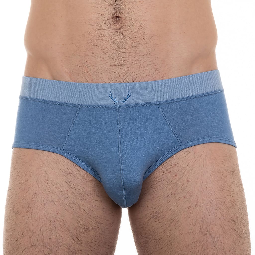 Slip homme bleu océan en Tencel - BLUEBUCK