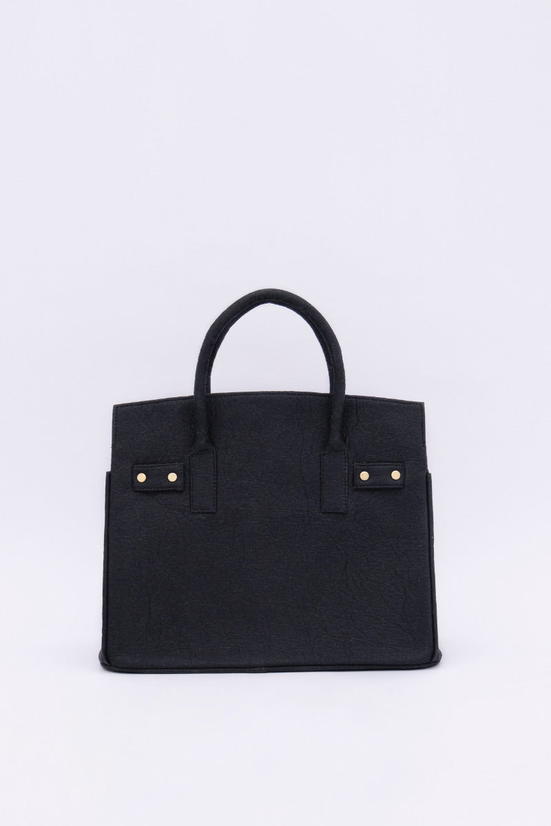 Black bag Sydney SYD made of Piñatex® by 1 People