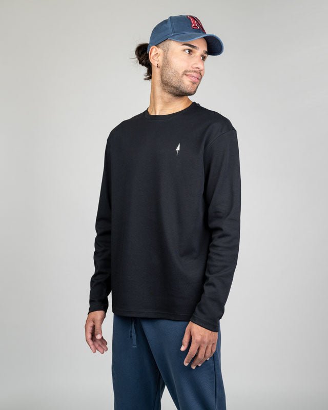 TreeShirt Longsleeve - Black - LONGSLEEVE - NIKIN