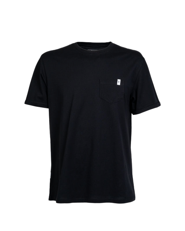 TreeShirt Pocket - Black - TSHIRT - NIKIN