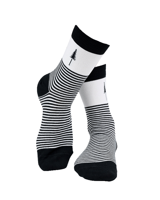 TreeSocks Standard Stripes - Beige-Brown - SOCKS - NIKIN