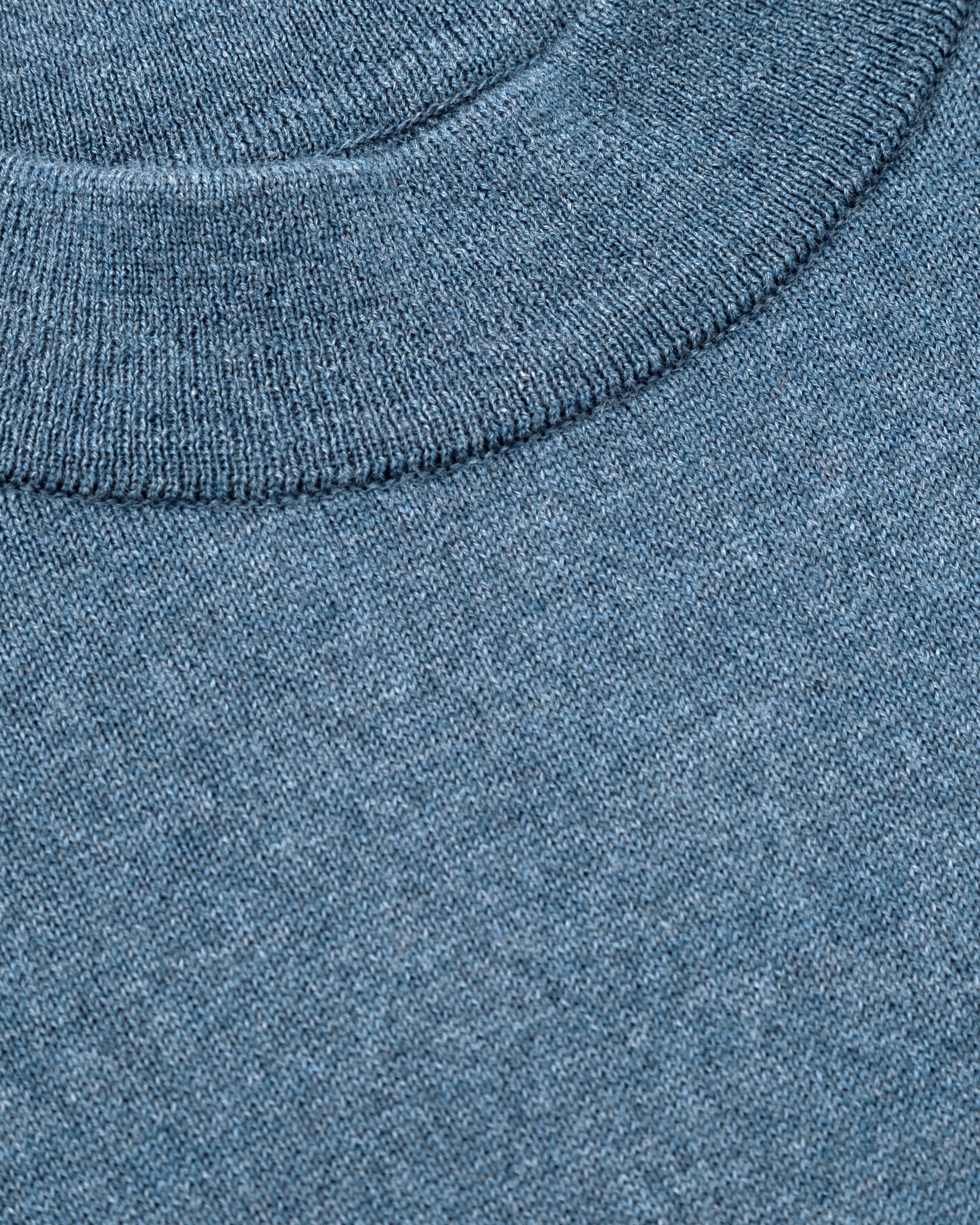 Pullover "Winter Day" in blau aus 100% Bio - Merinowolle von Brava Fabrics