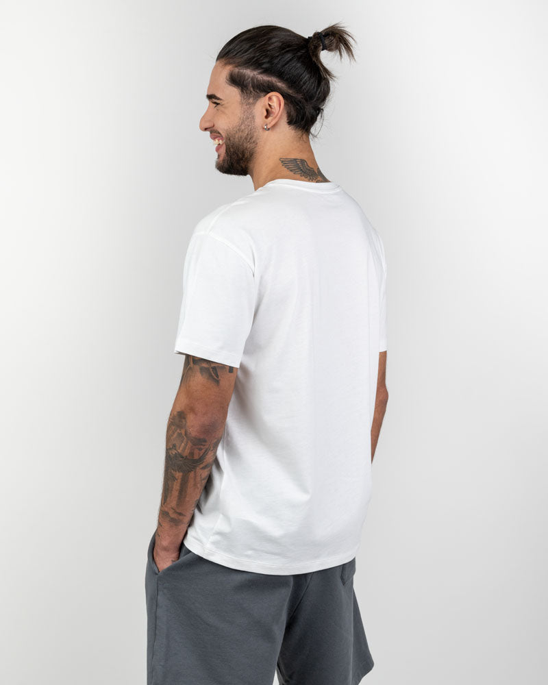 White | TreeShirt Relaxed Unisex - T-Shirt - NIKIN