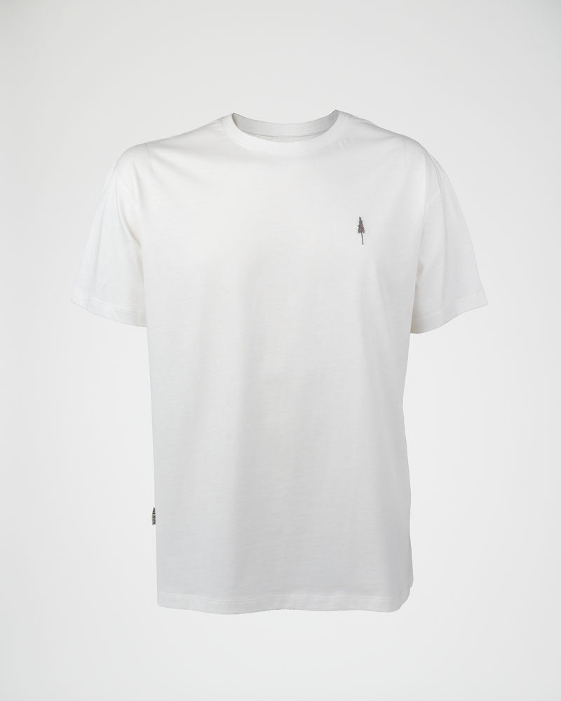 White | TreeShirt Relaxed Unisex - T-Shirt - NIKIN