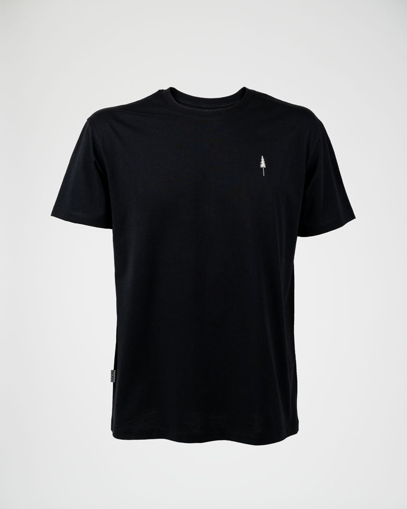Black | TreeShirt Relaxed Unisex - T-Shirt - NIKIN