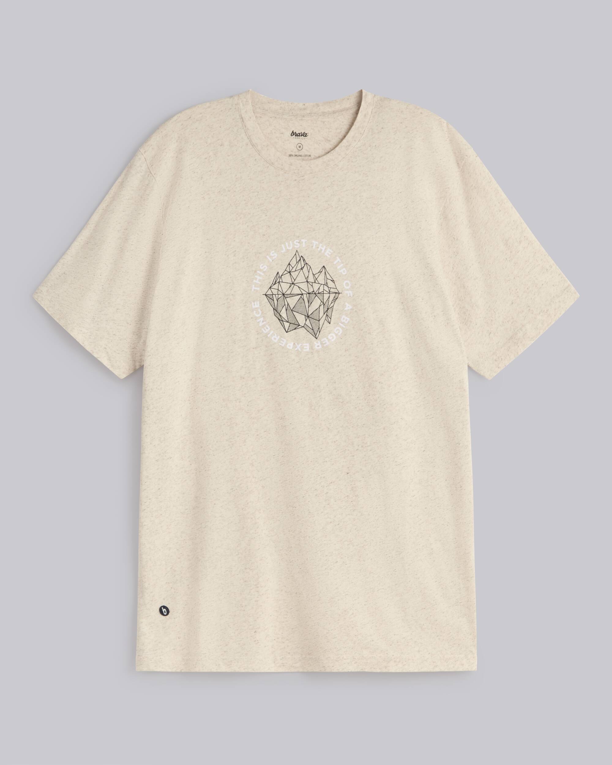 Iceberg T-Shirt Creme Melange