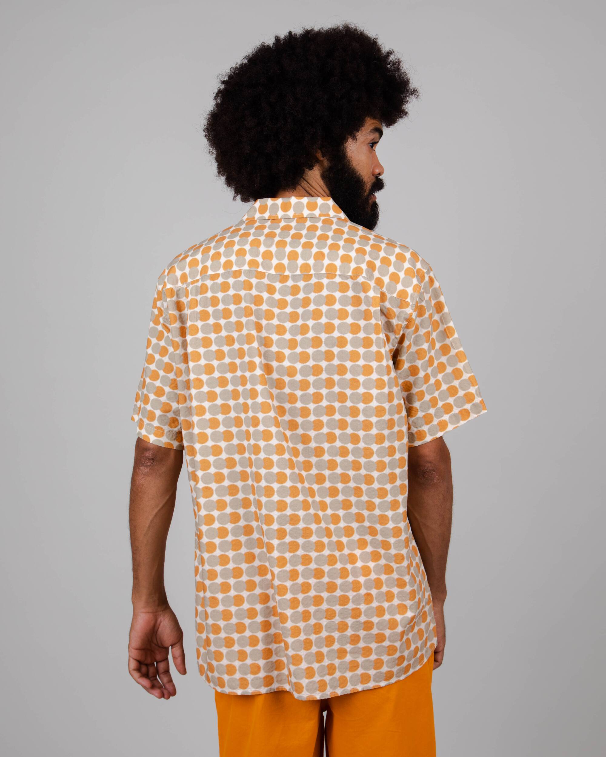 Buntes, kurzärmliges Hemd Eclipse Aloha aus Bio-Baumwolle von Brava Fabrics