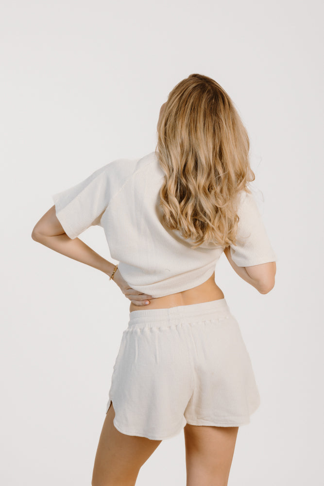 Pantalon blanc PURA en coton 100% biologique de PURA Clothing