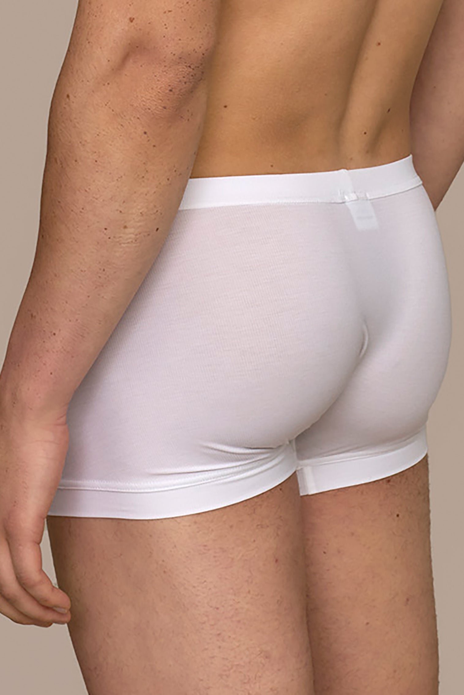 Boxer briefs / underpants in white made of natural MicroModal