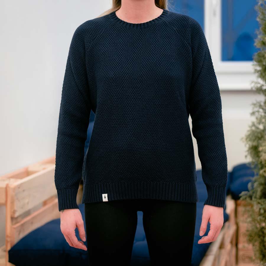Navy  | TreePullover Women | Pullover | NIKIN