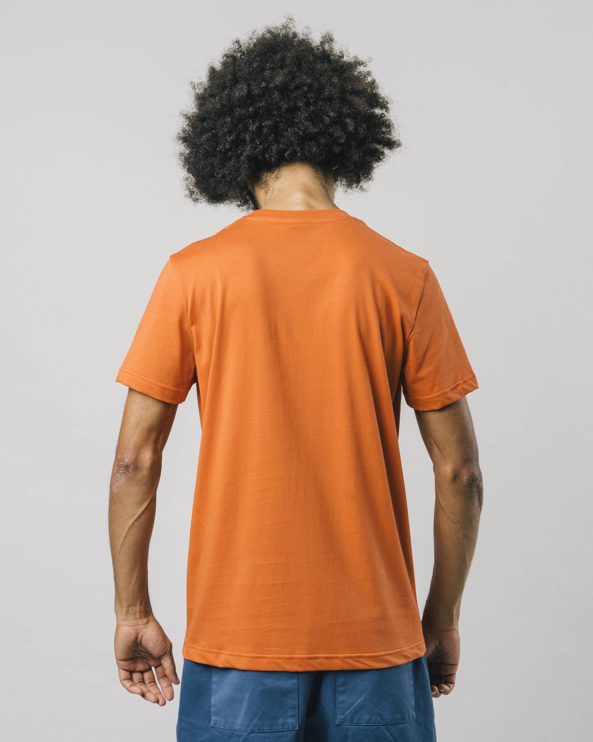 Oranges T-Shirt Control your Tempura aus Bio-Baumwolle von Brava Fabrics