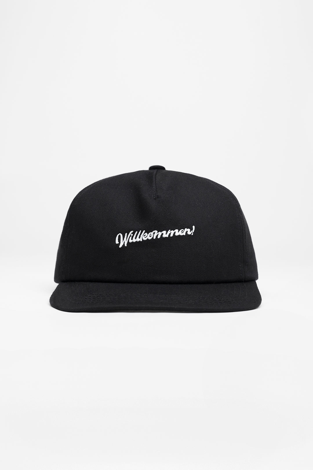 Black welcome cap made from 100% organic cotton from Rotholz
