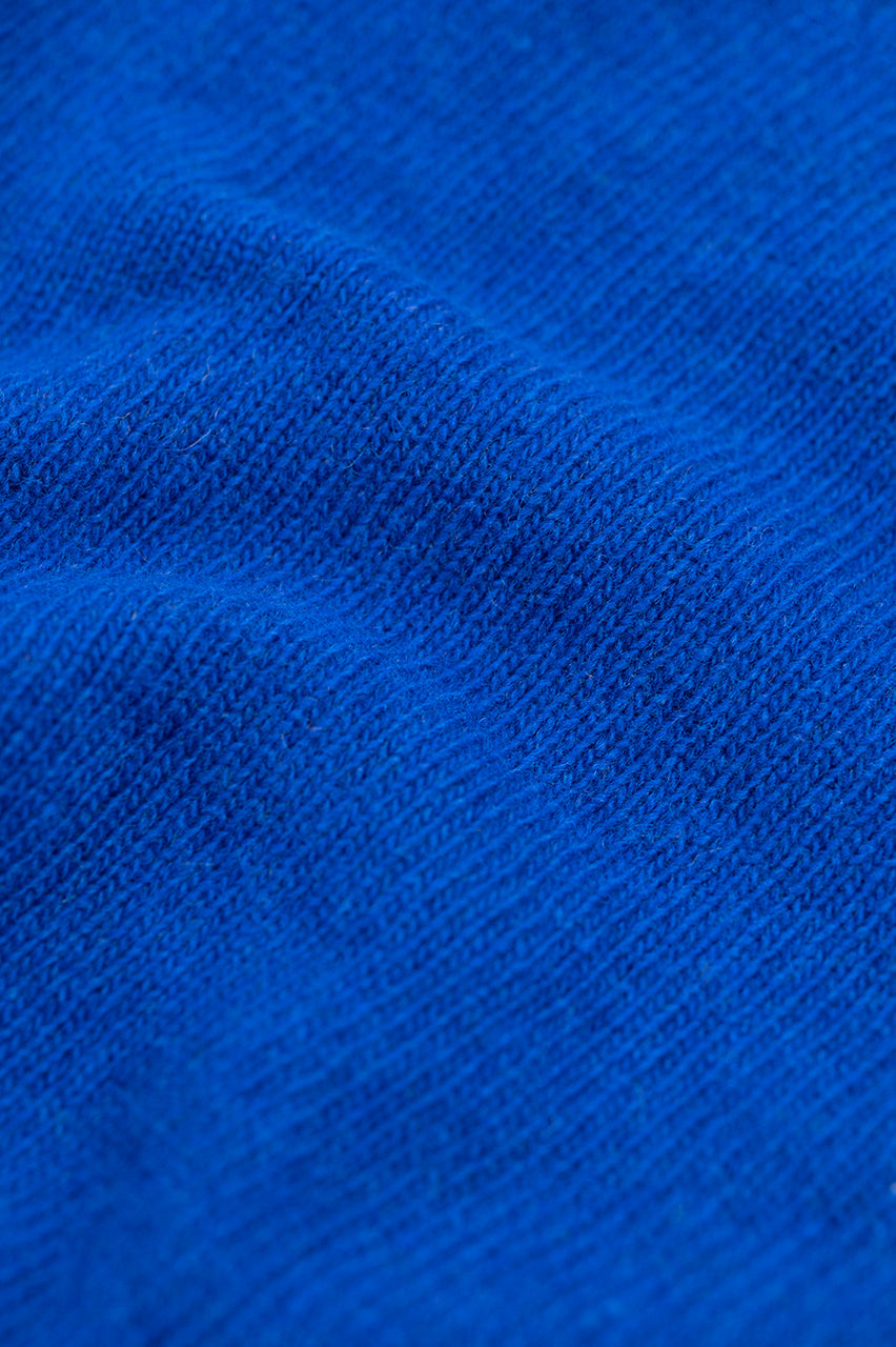Balaclava Knit Hood - Cobalt Blue