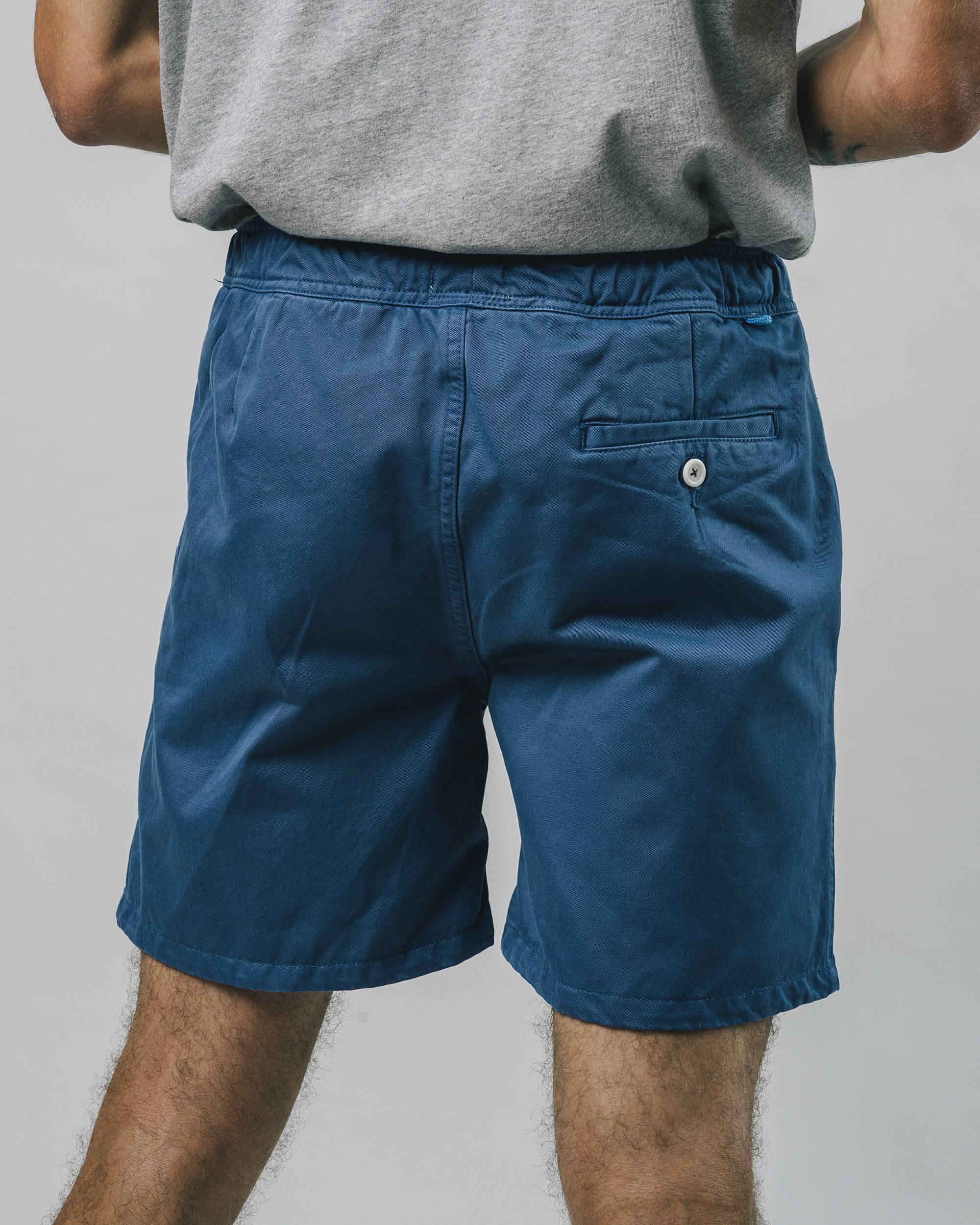 Blaue Shorts Summer aus 100% Bio-Baumwolle von Brava Fabrics
