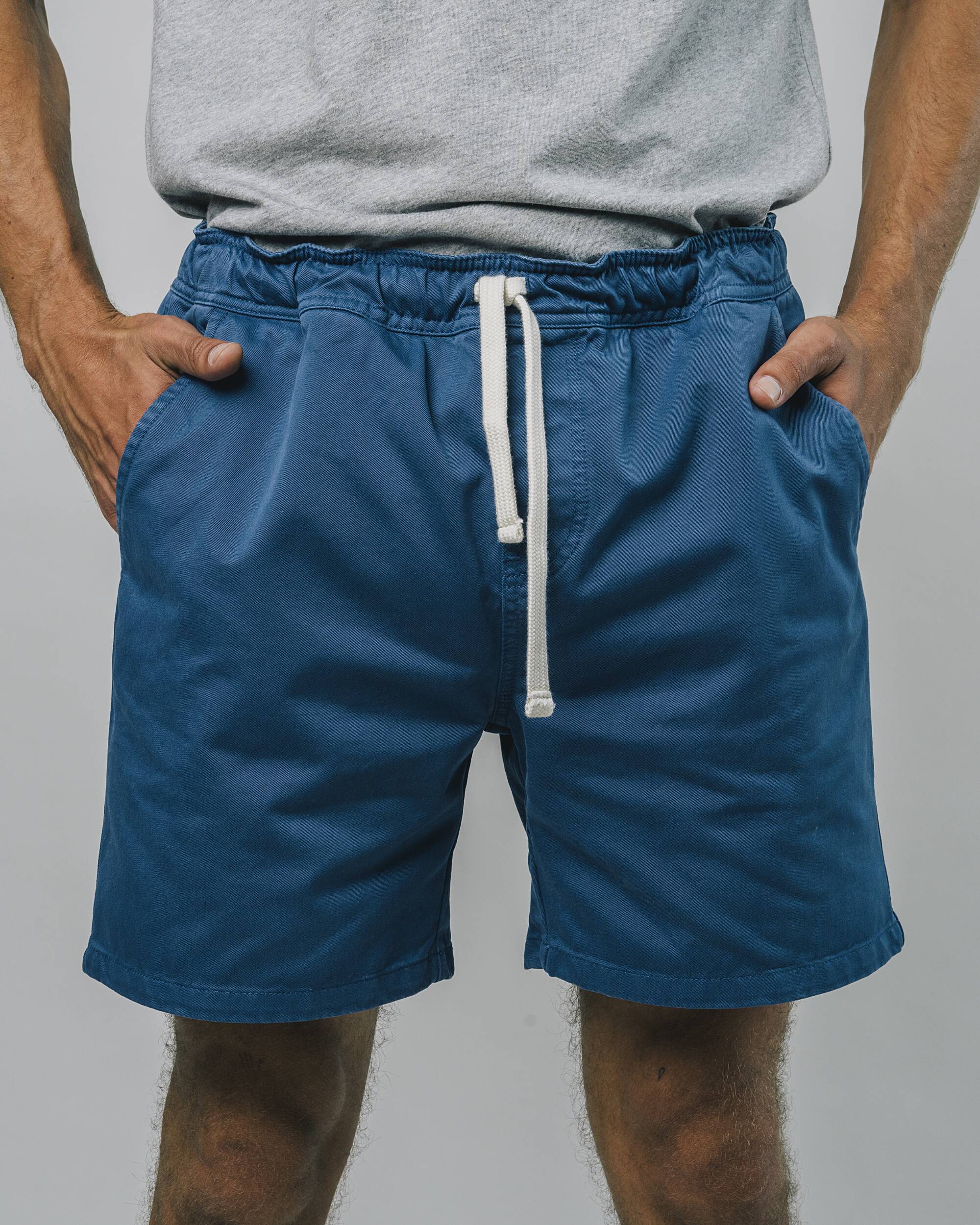 Blaue Shorts Summer aus 100% Bio-Baumwolle von Brava Fabrics