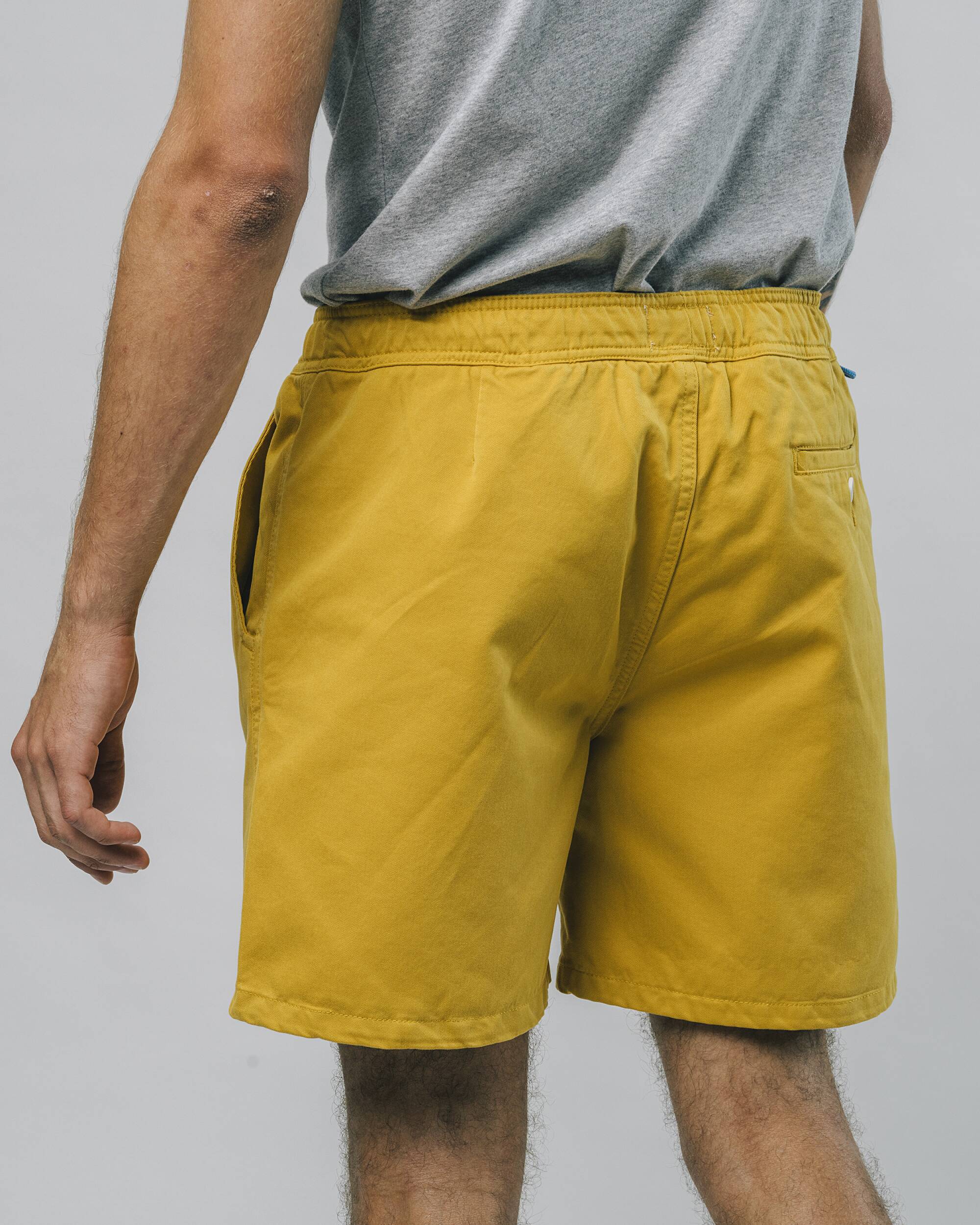 Gelbe Short Narciso aus 100% Bio-Baumwolle von Brava Fabrics