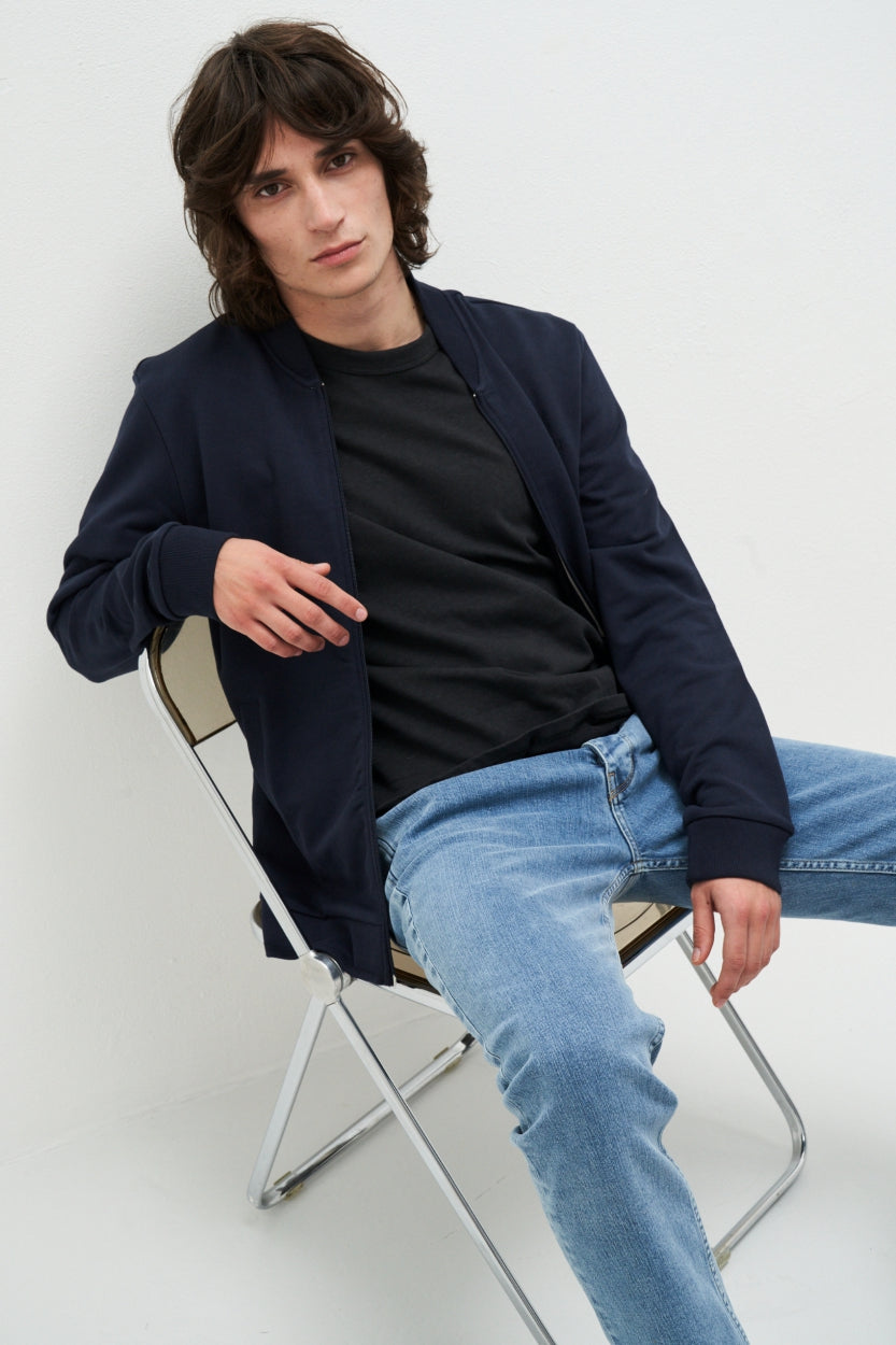 Jeans Jamie slim in blau / perfect Vintage aus Bio - Baumwolle und recycelt Denim von Kuyichi