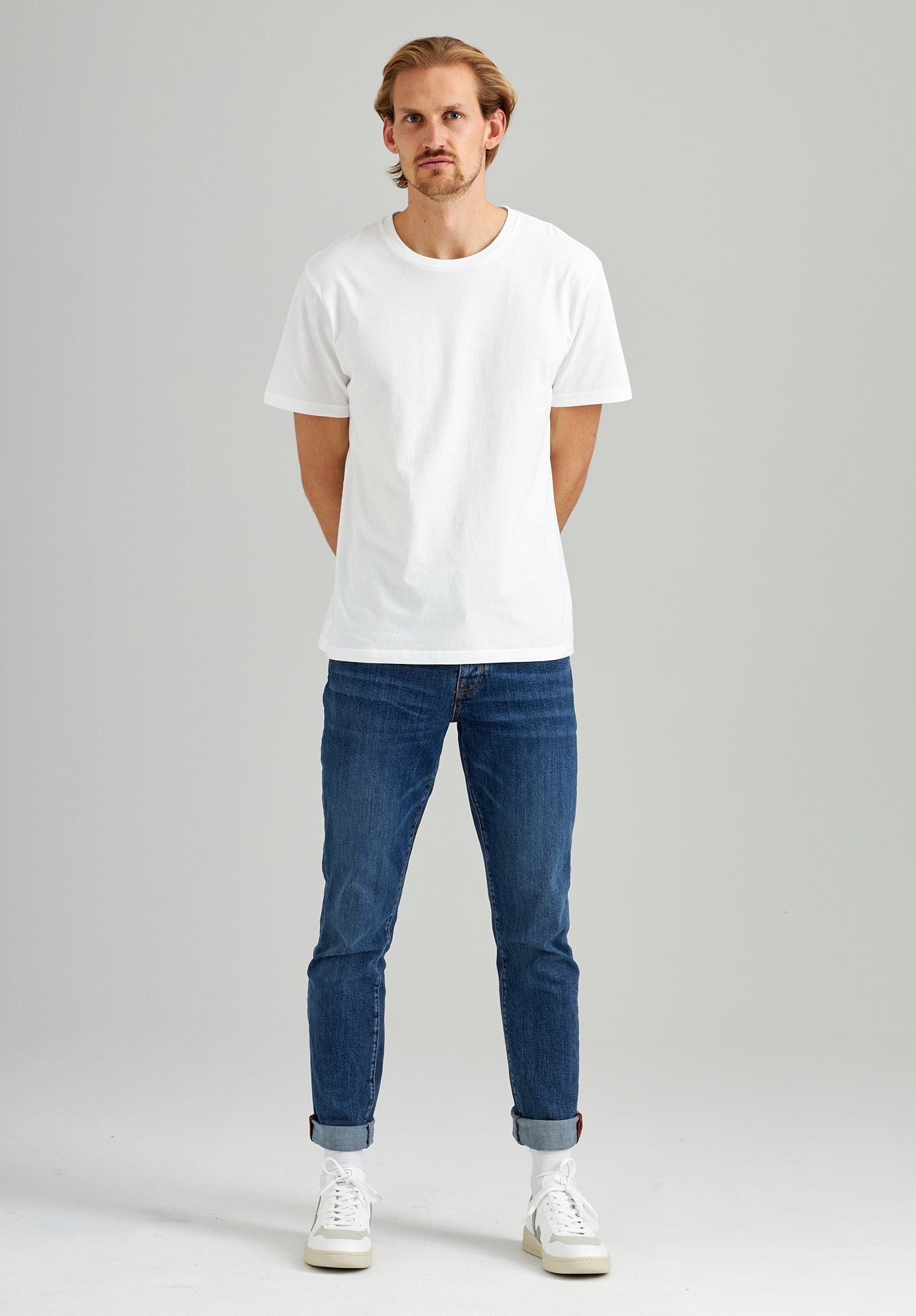 White T-shirt 3 Pack TT02 made of organic cotton from Thokkthokk
