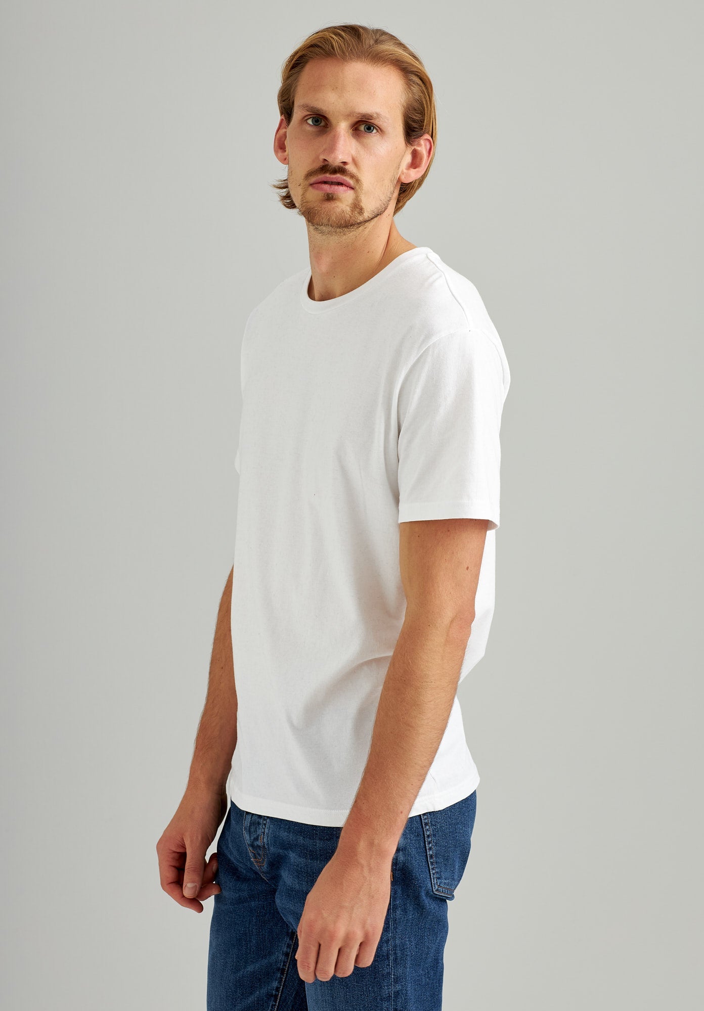 Weisses T-Shirt 3 Pack TT02 aus Bio-Baumwolle von Thokkthokk