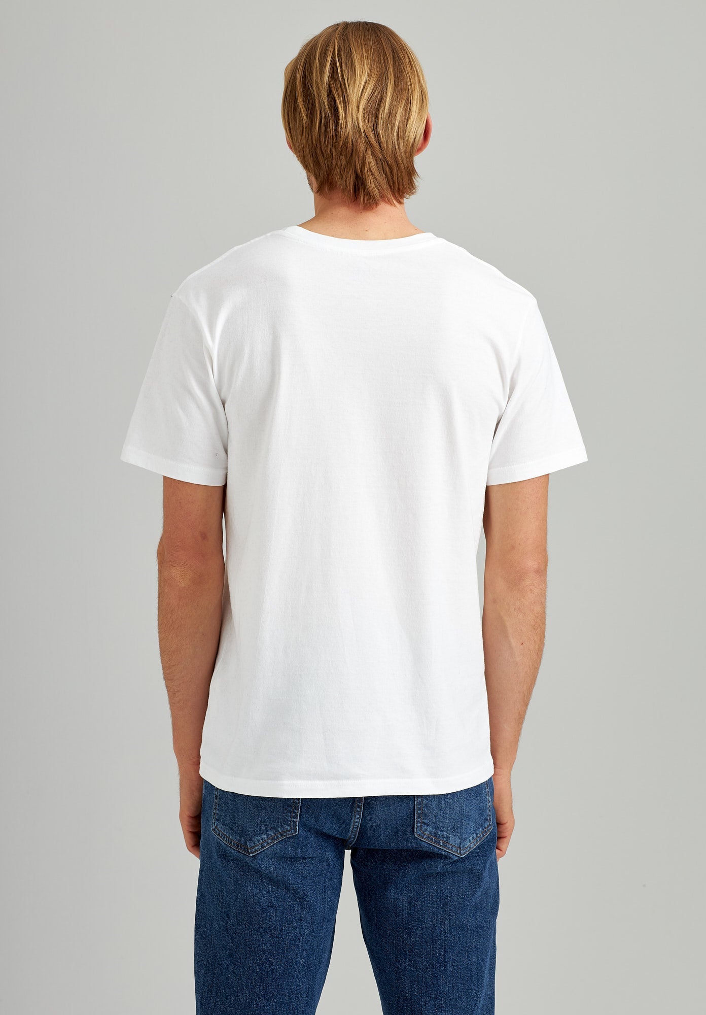 T-shirt blanc 3 Pack TT02 en coton biologique de Thokkthokk