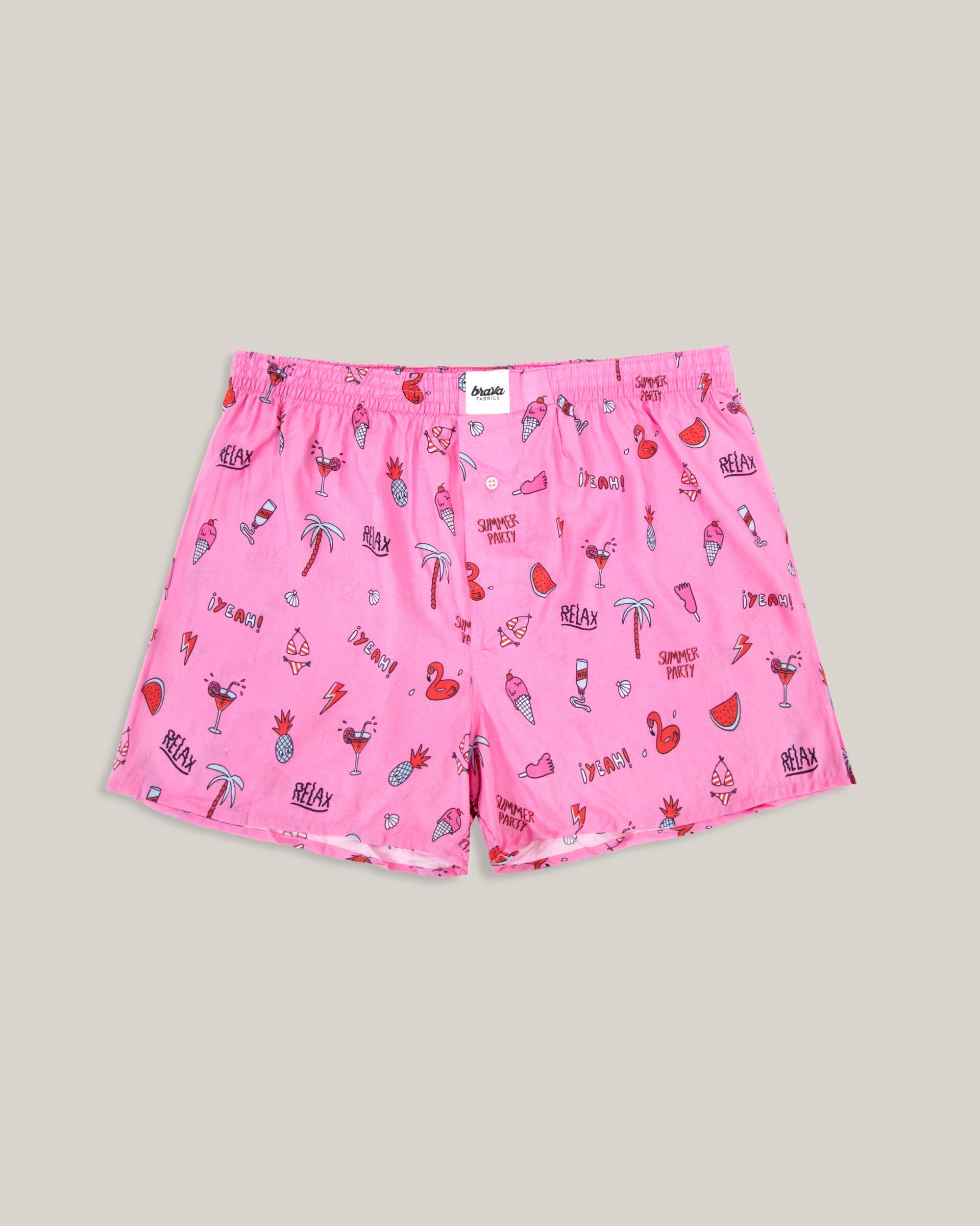 Pink Shell Boxer