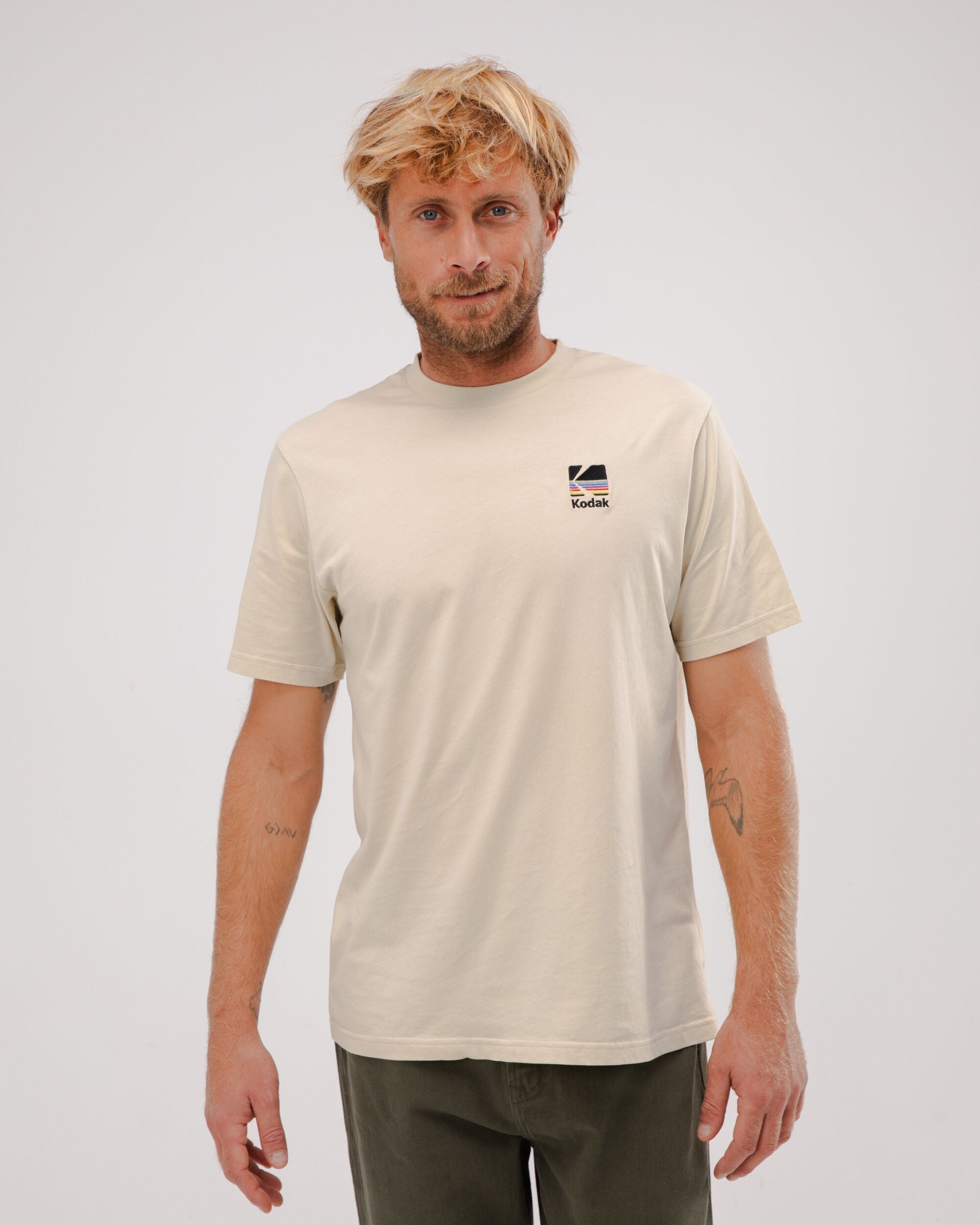 Kodak T-shirt Sand aus Bio Baumwolle von Brava Fabrics