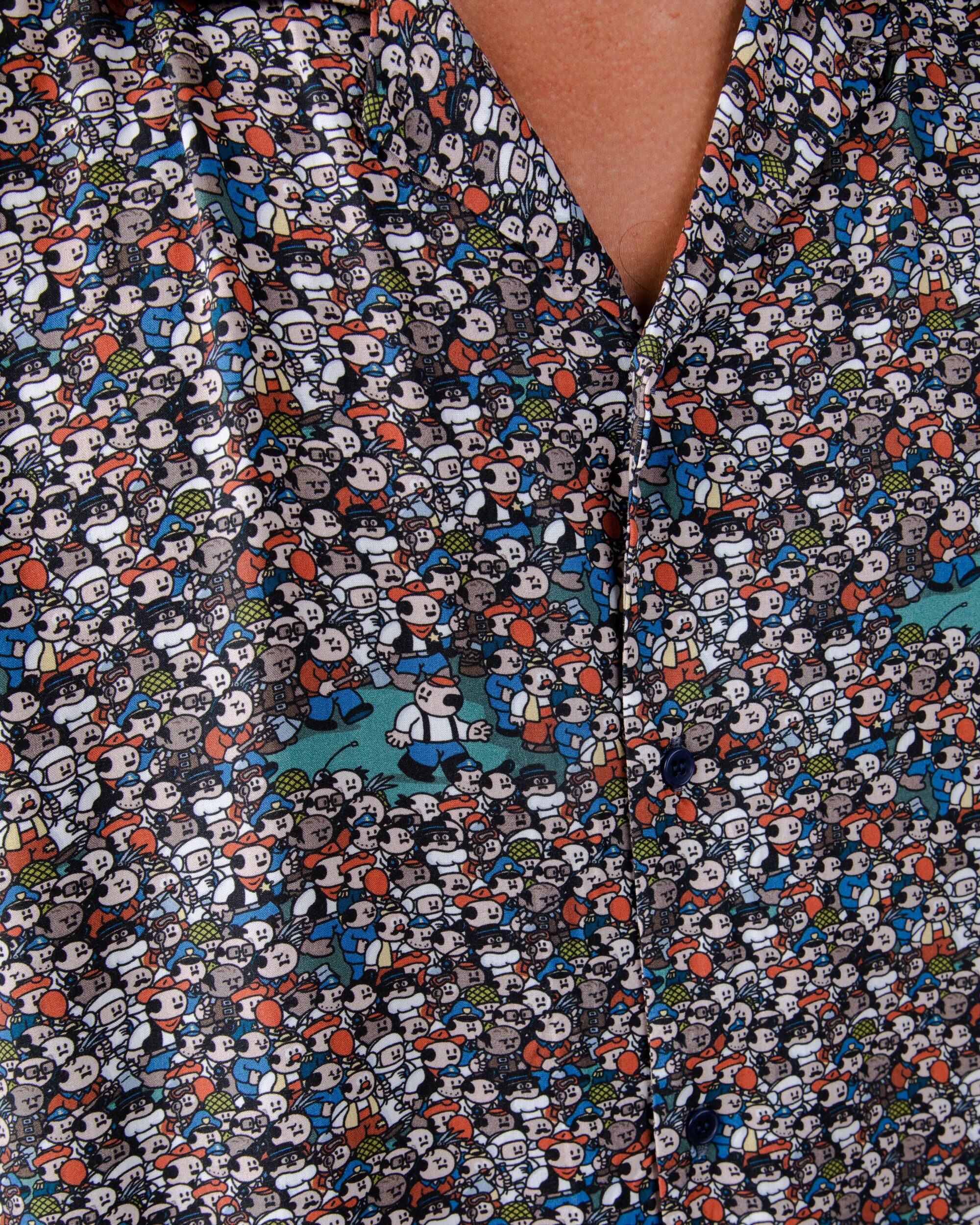 Chemise à manches courtes Dickie Aloha Blue de Brava Fabrics