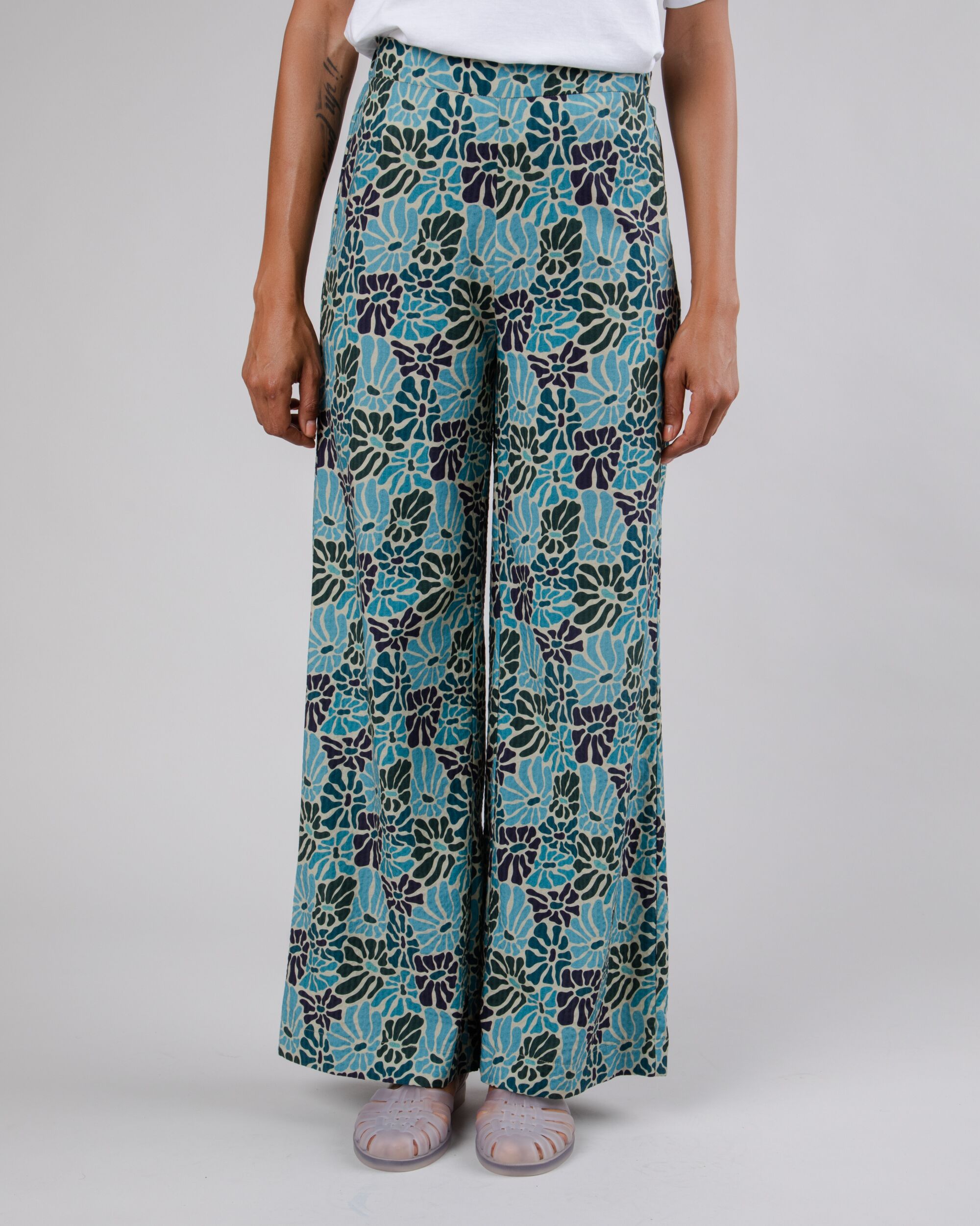 Pantalon large et coloré Spring en coton de Brava Fabrics