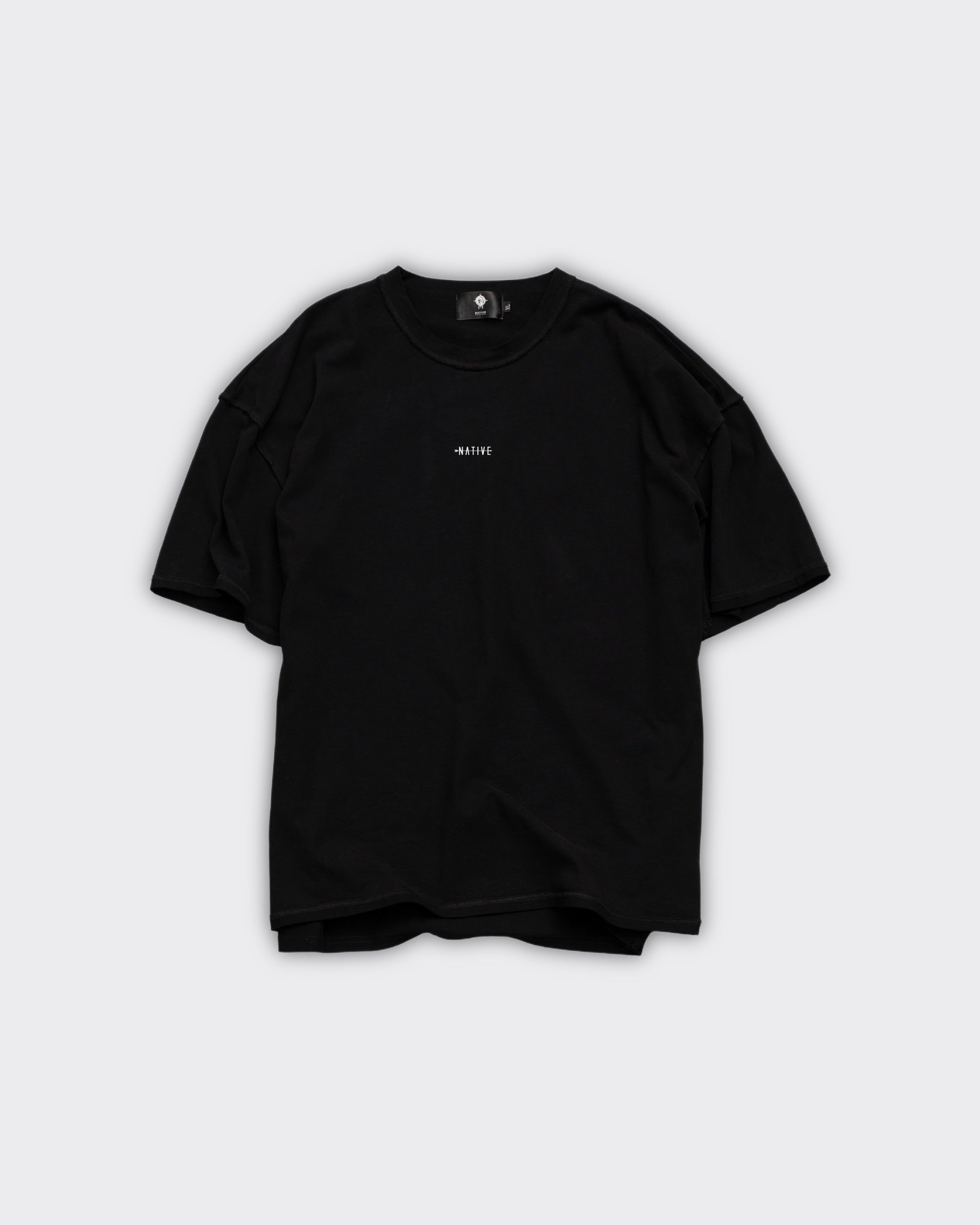 T-Shirt Native Oversize Black