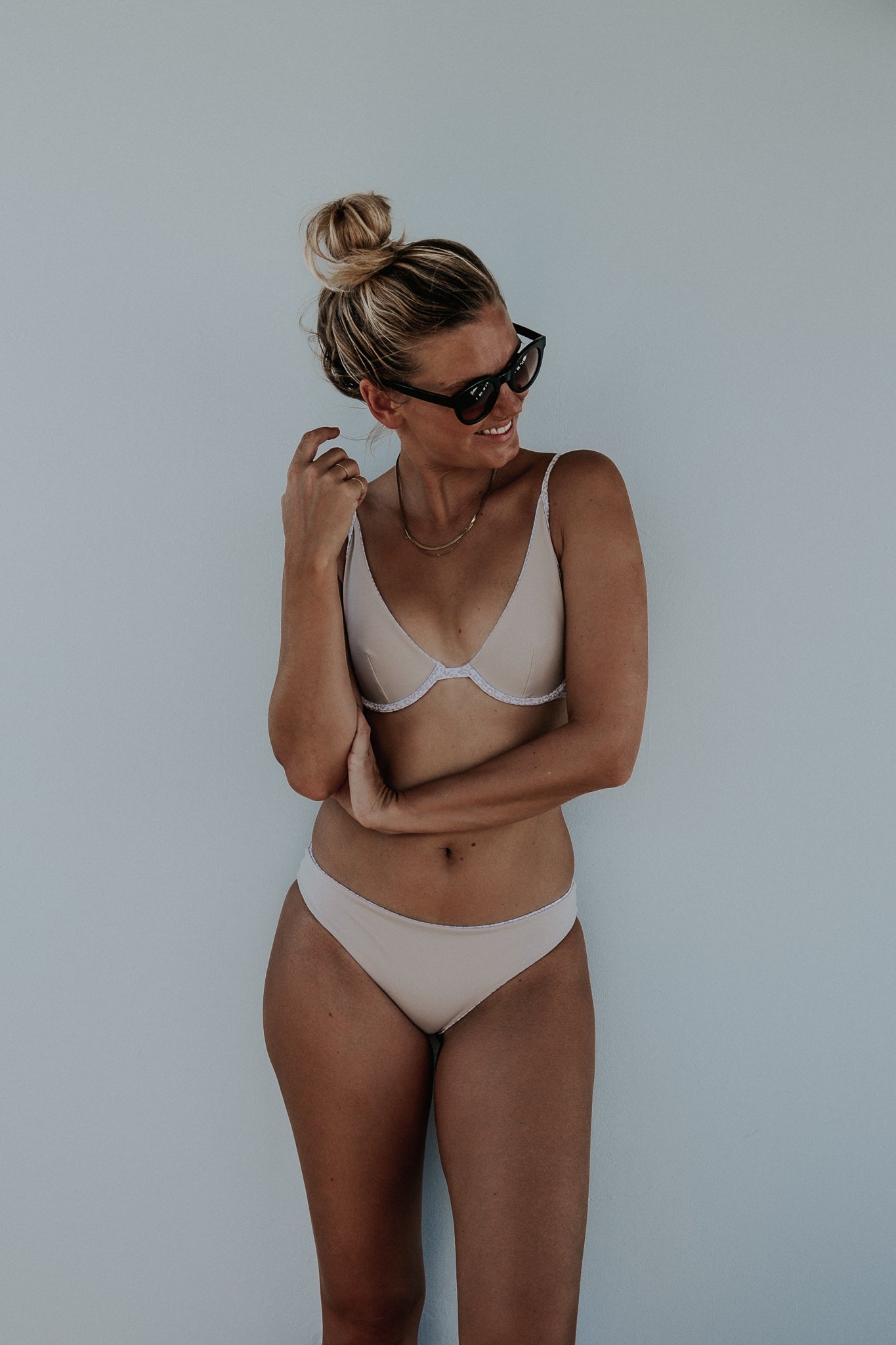 Bikini top ALTEA made from recycled polyamide from Pura Clothing
