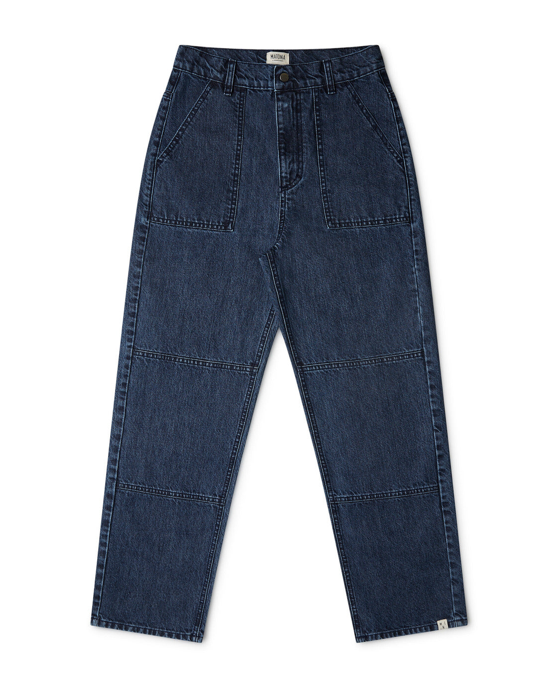 Blaue Jeans denim aus Bio-Baumwolle von Matona