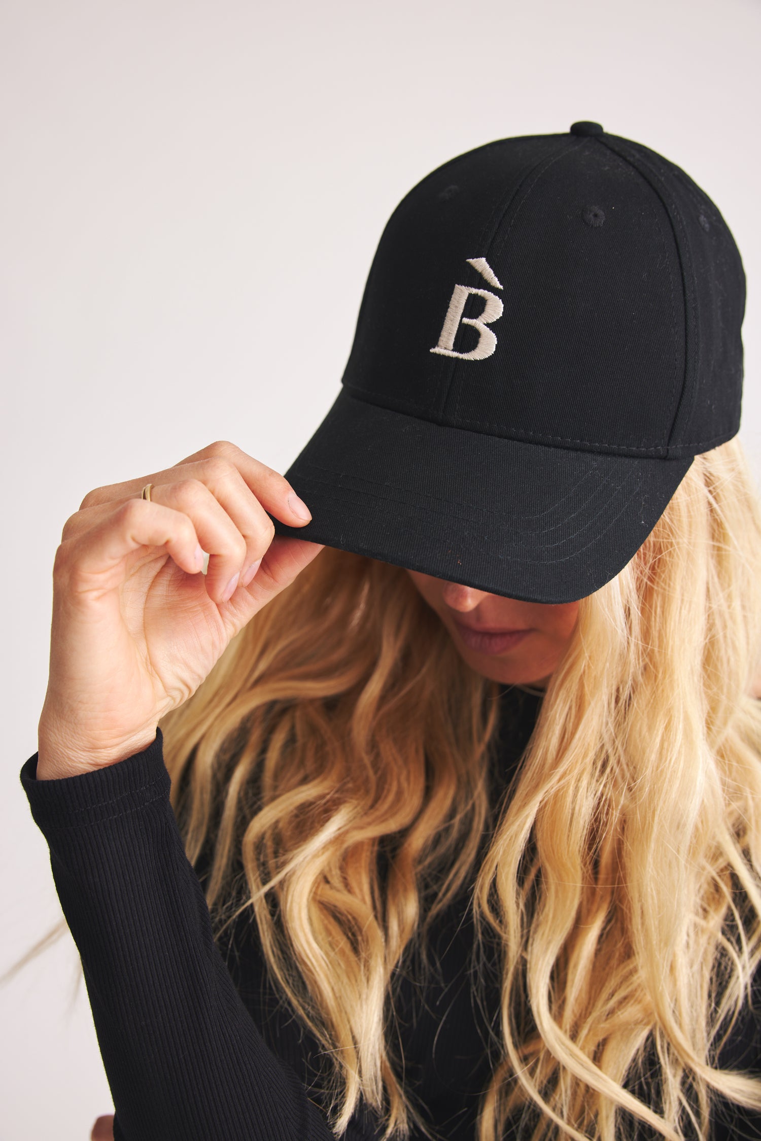 Black Cap B-Stick made from 100% organic cotton by Baige the Label
