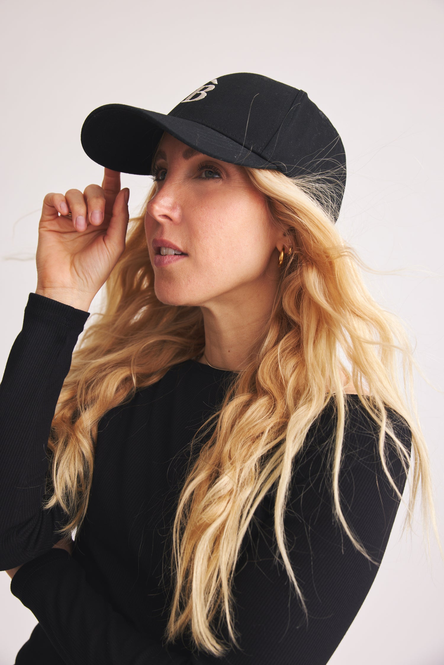 Black Cap B-Stick made from 100% organic cotton by Baige the Label