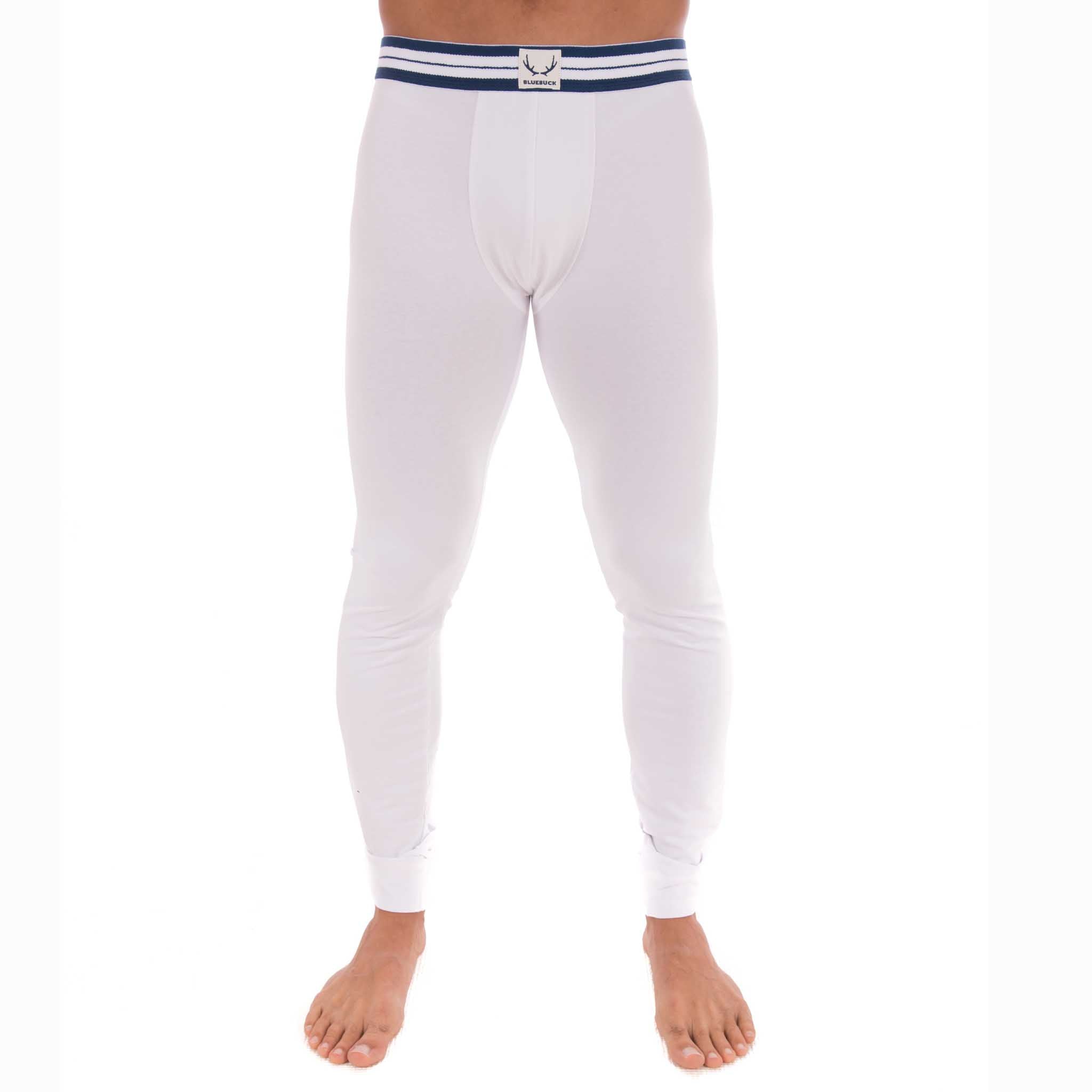 White leggings made from organic cotton from Bluebuck