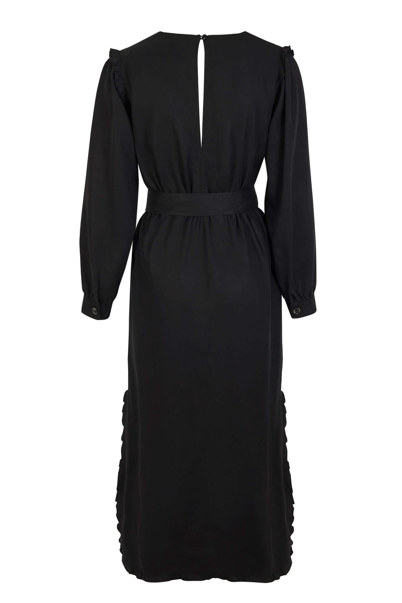 Schwarzes Kleid ALINA aus 100% Tencel von Komodo