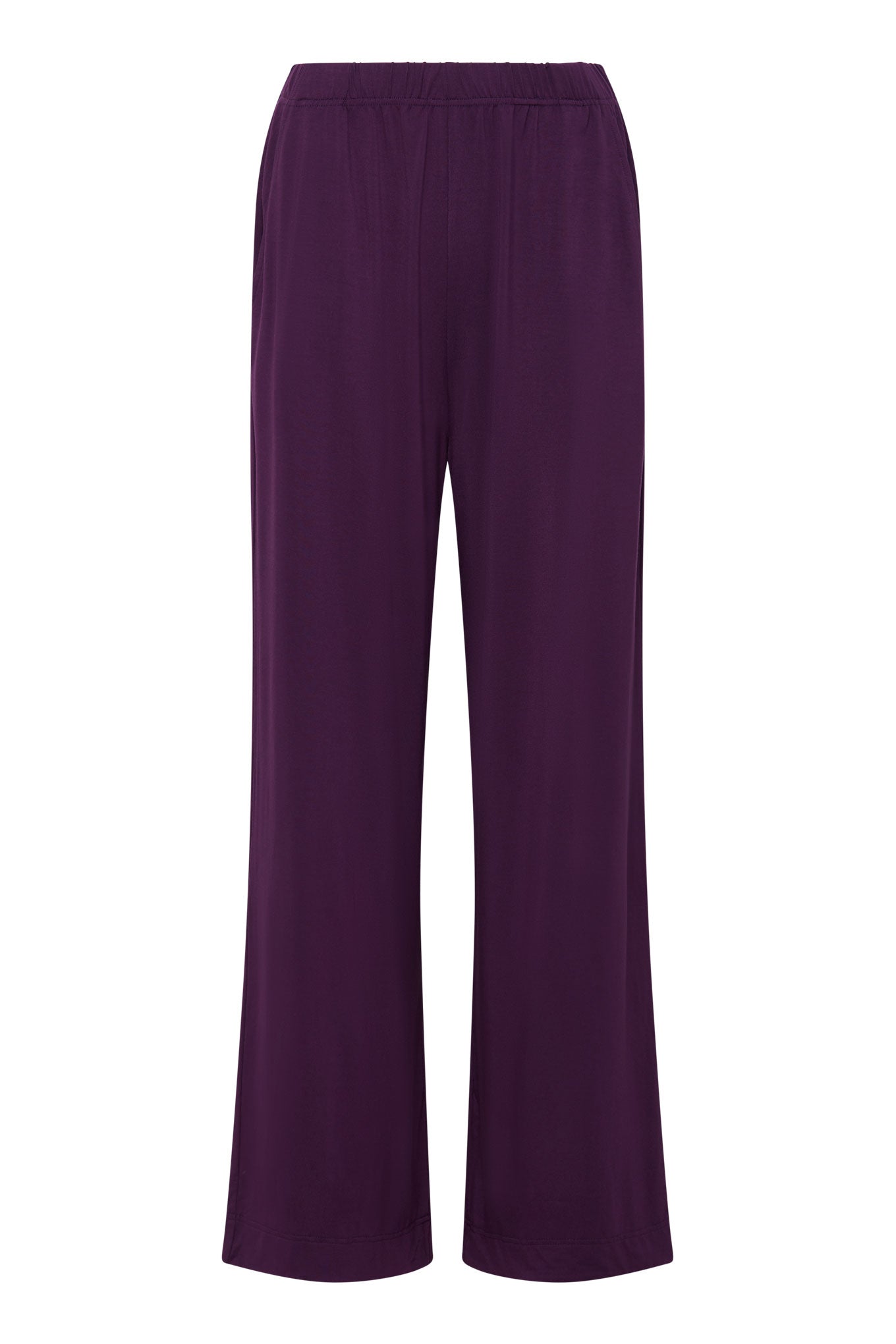 Mauve colored trousers BINITA made of modal by Komodo