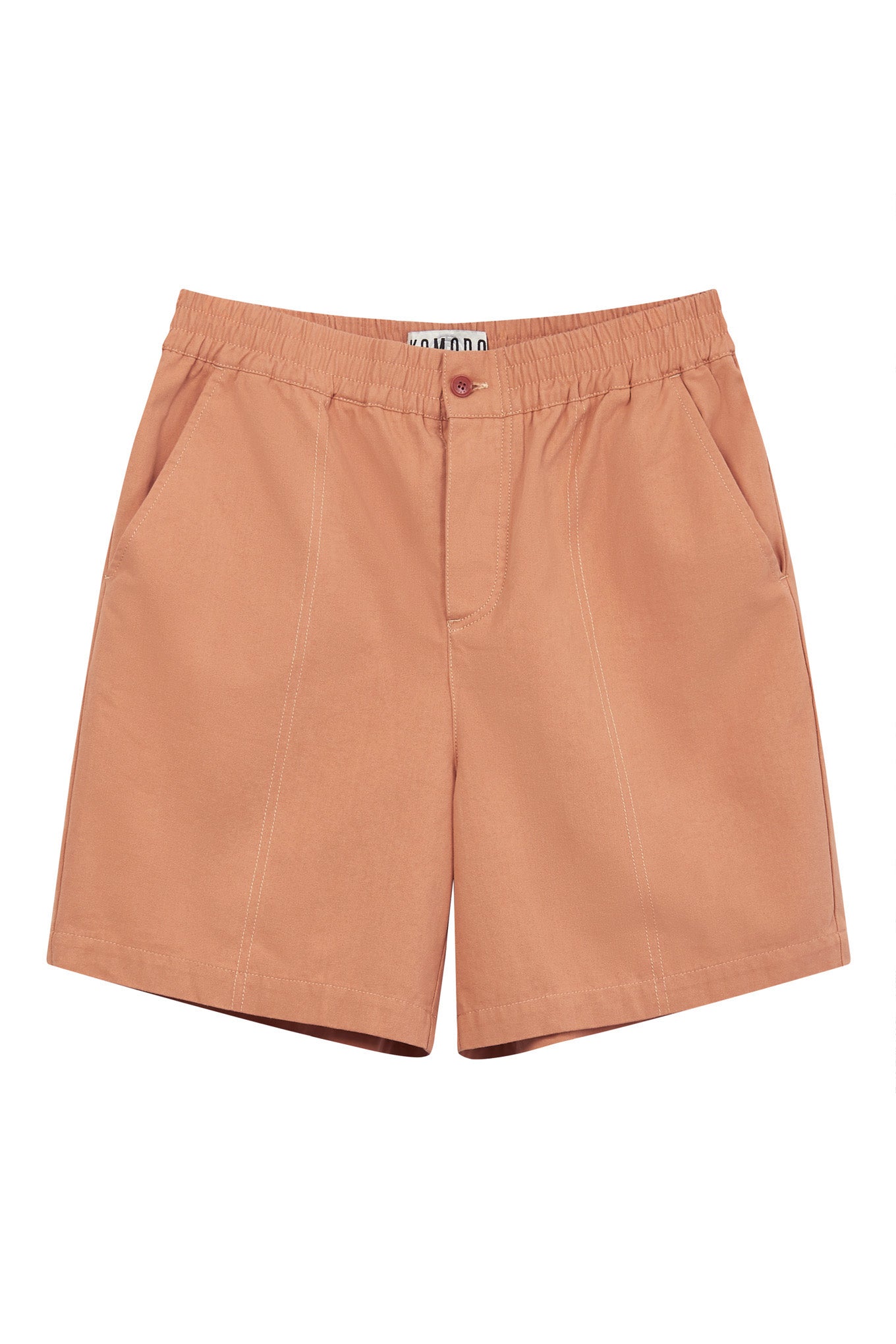 Orange Mario shorts made from 100% organic cotton from Komodo
