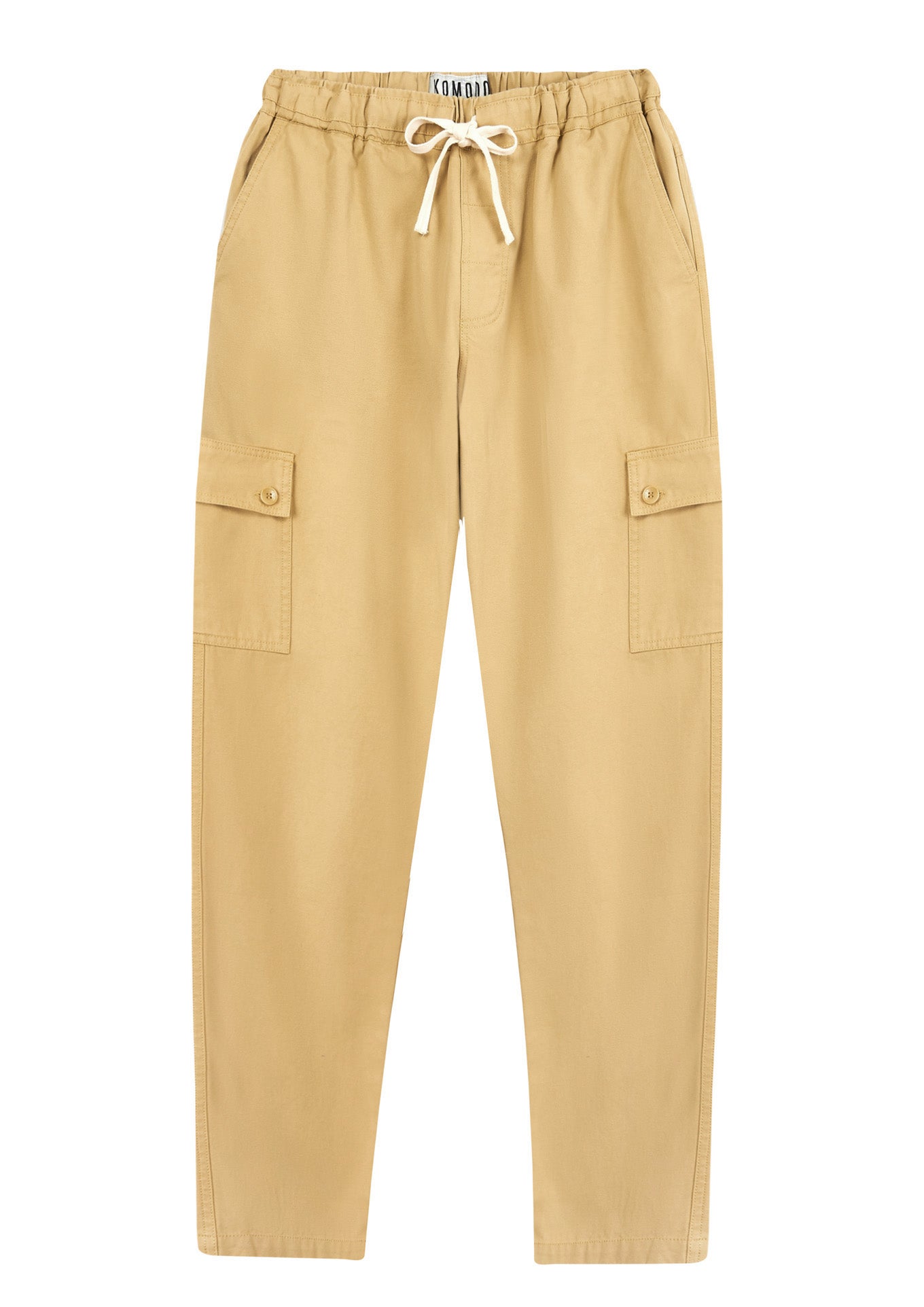 Beige Oscar trousers made from 100% organic cotton from Komodo