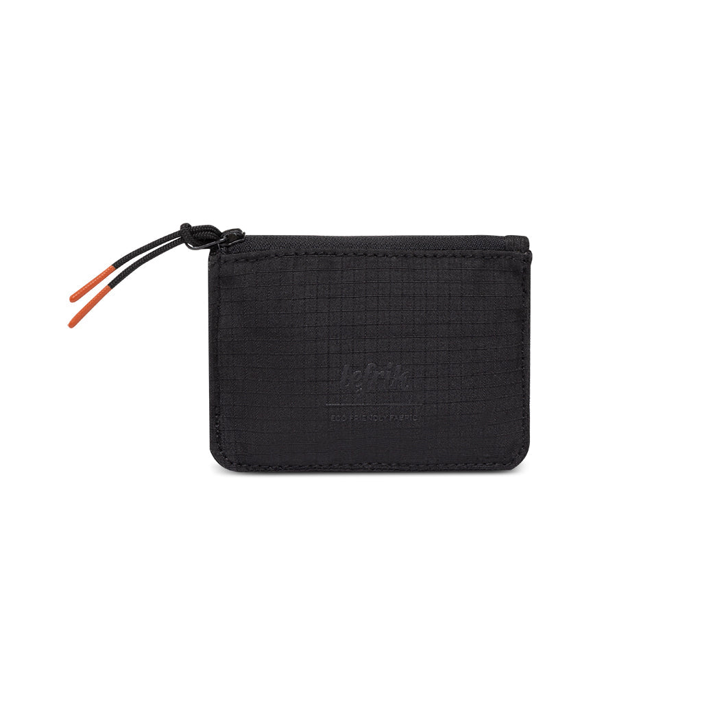 Black wallet wallet (2.5l) made from recycled PET plastic bottles from Lefrik