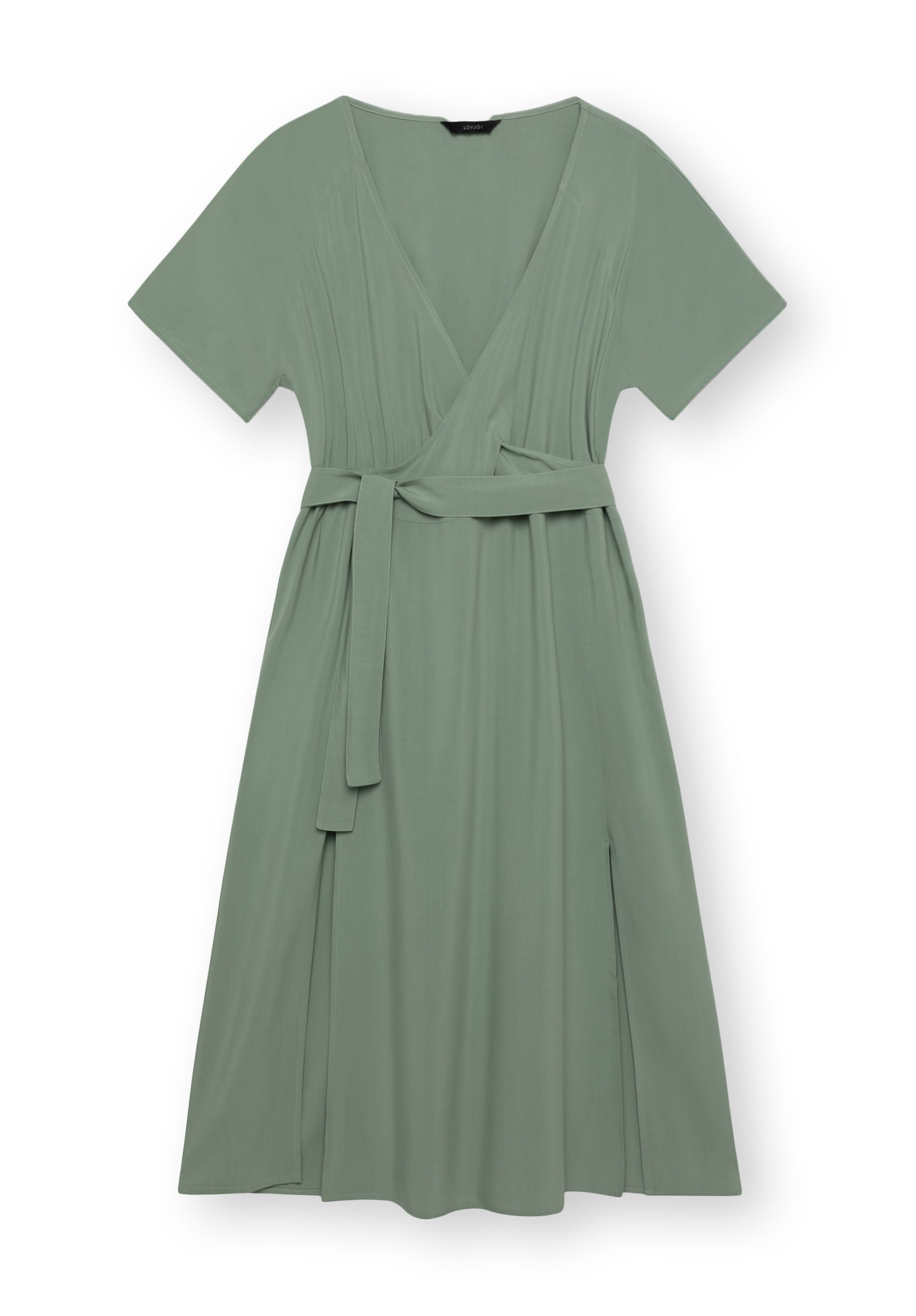 Dress ADEENA in mint by LOVJOI made of Ecovero™ (ST)