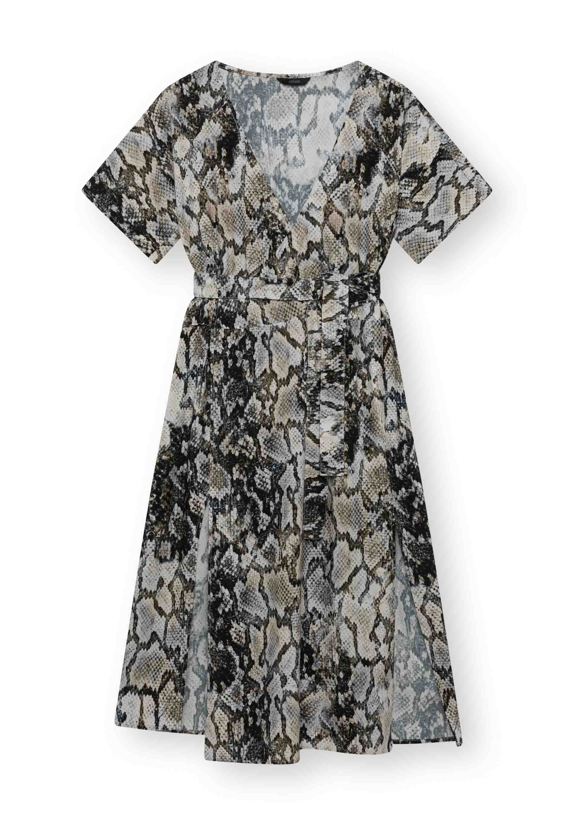 Kleid ADEENA in anmalprint von LOVJOI aus Ecovero™