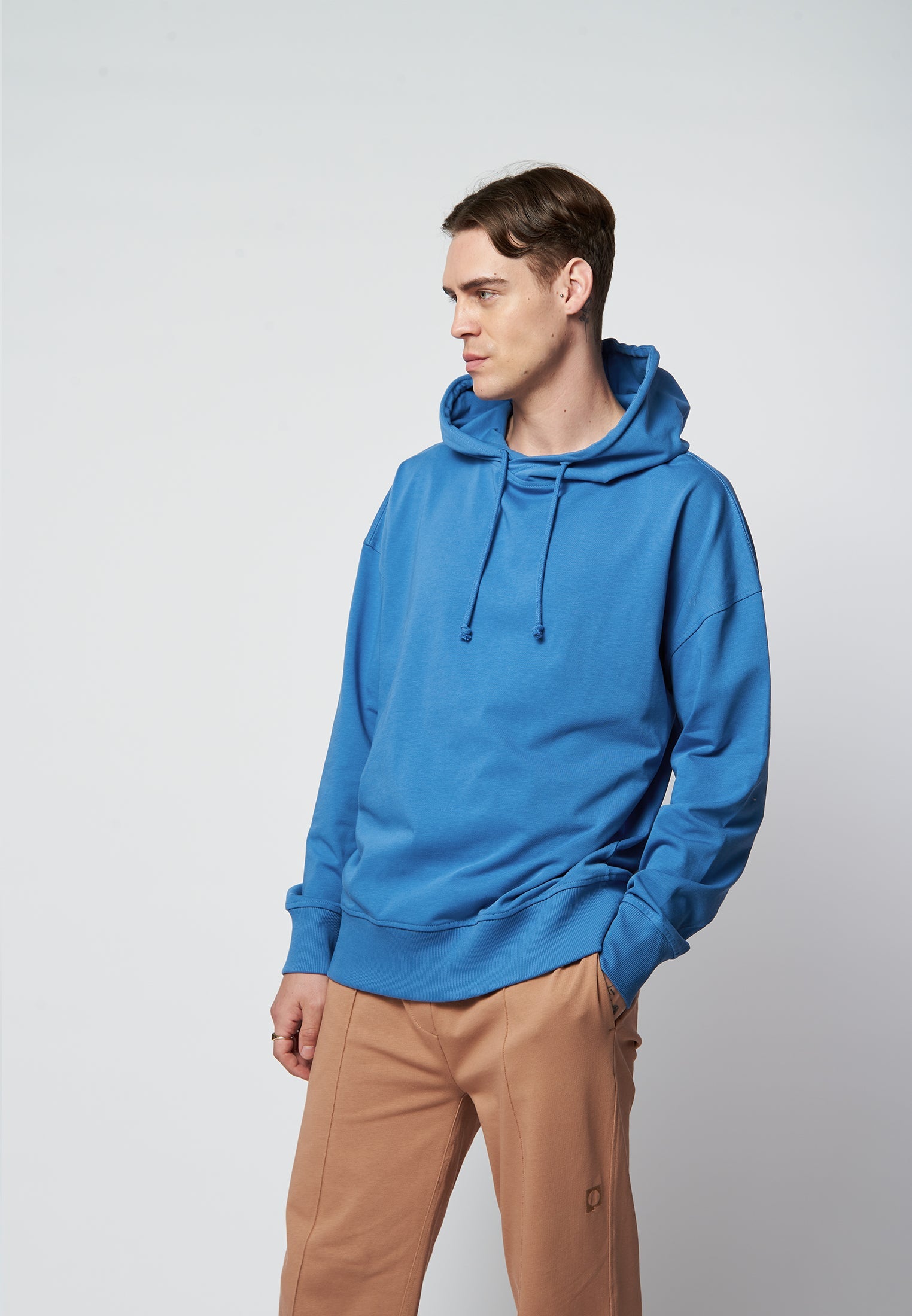 FERN blue oversized hoodie